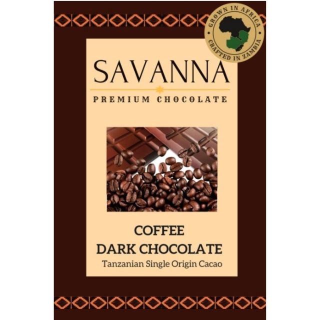 Tmavá čokoláda s kávou Máma z Afriky